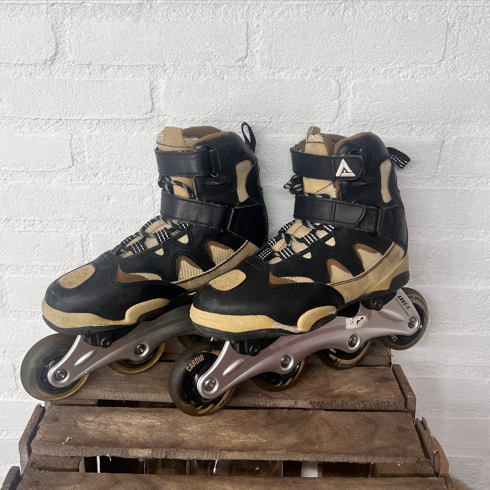 Vintage Viva skeelers - Maat 39, Ophalen, Gebruikt, Inline skates 4 wielen, Overige merken