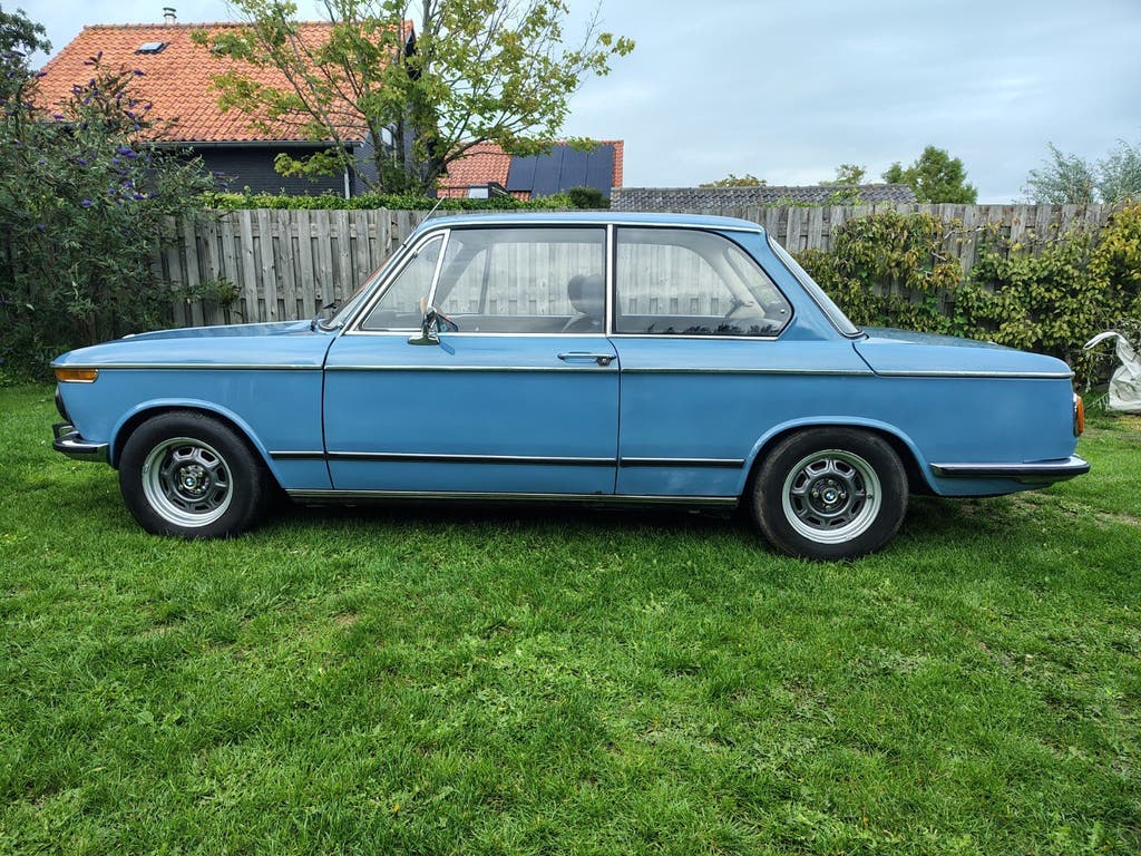 BMW 1602 2002 2.0 1975 Blauw Oldtimer, foto 8