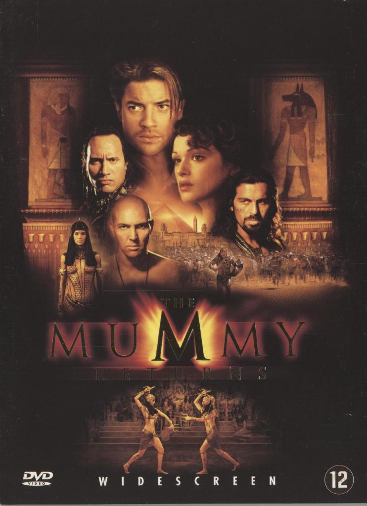76) The Mummy Returns (2 disc): met Brendan Fraser, Vanaf 12 jaar, Ophalen of Verzenden, Gebruikt