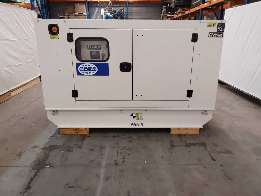 FG Wilson P65-5 prime 65KVA Generator