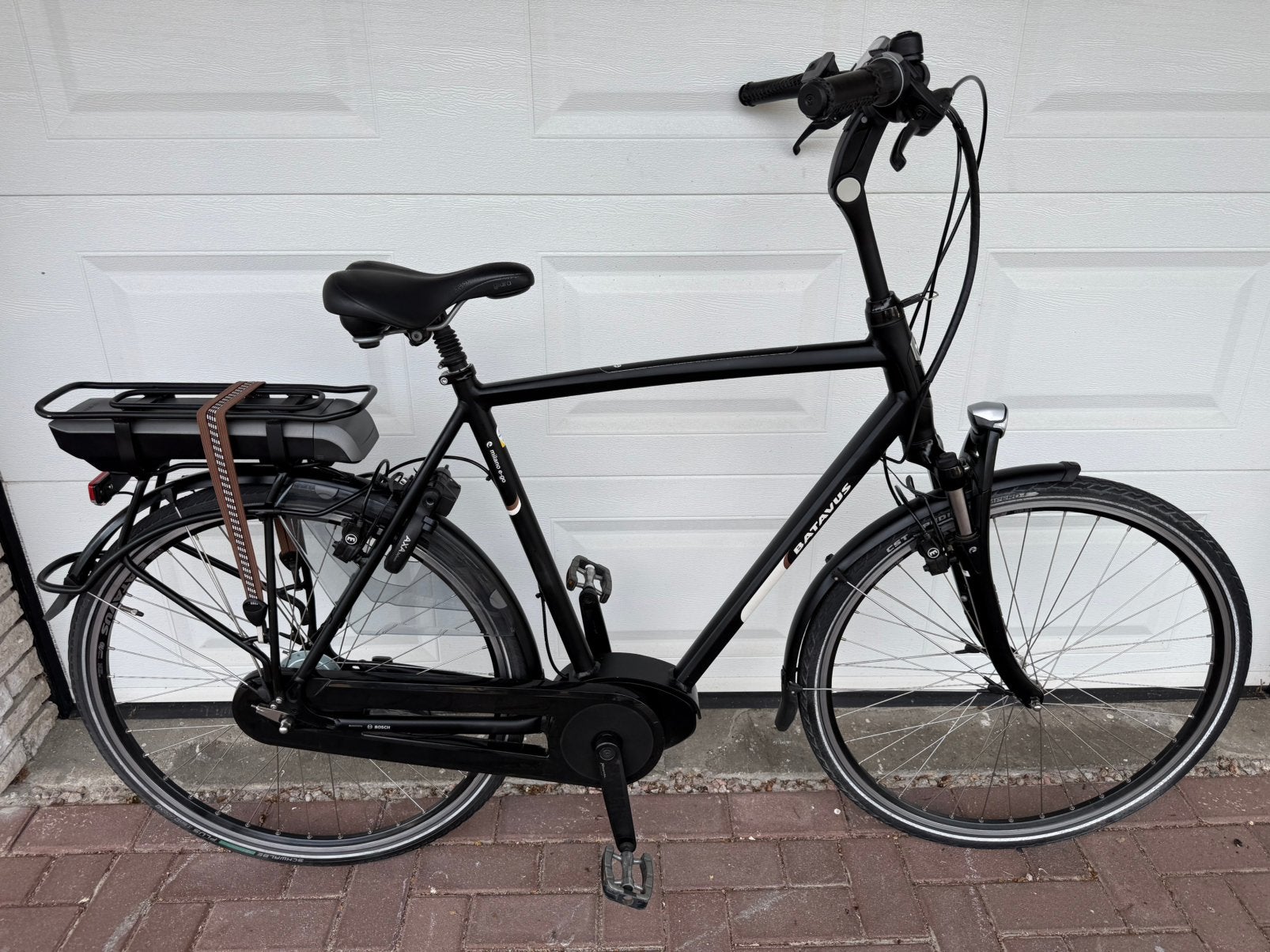Batavus Milano middenmotor bosch elektrische fiets E-Bike, Fietsen en Brommers, Fietsen | Bakfietsen, Ophalen, Zo goed als nieuw