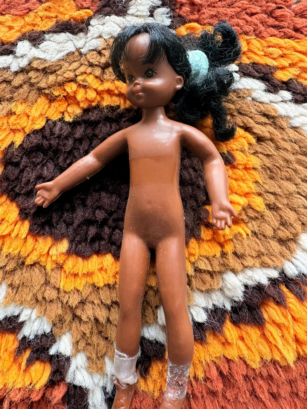 Vintage Barbie Carla black tutti 1965 Mattel Hong Kong, Ophalen of Verzenden, Gebruikt, Pop