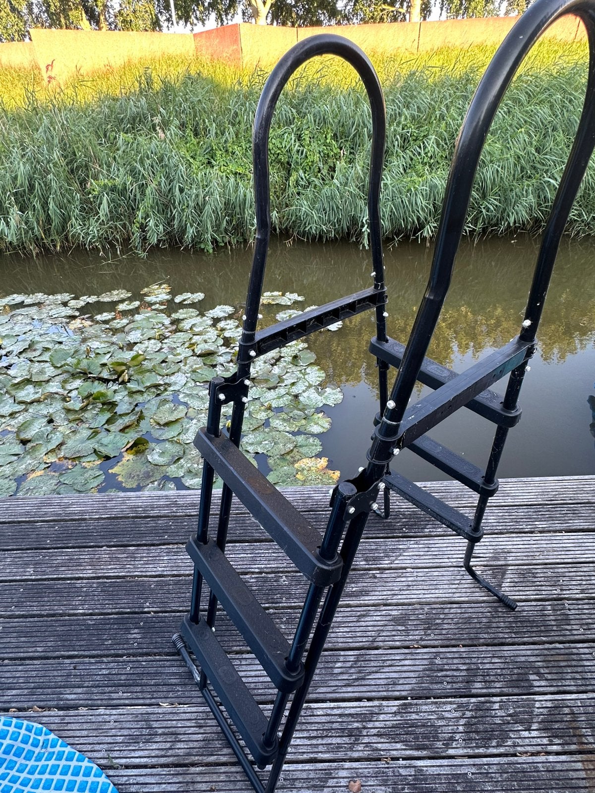 Zwembad trap, Ophalen of Verzenden, Zo goed als nieuw