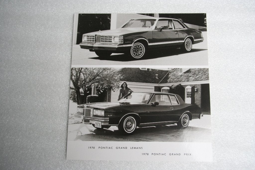 Persfoto Pontiac Grand Le Mans - Grand Prix (1978) (2), Ophalen of Verzenden, Nieuw, Overige merken