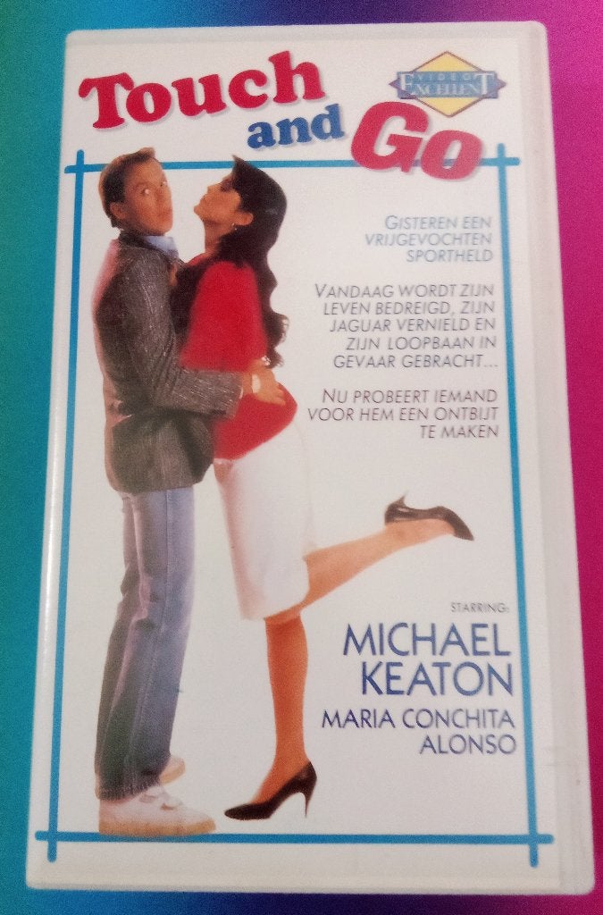 VHS - Touch and Go - Koopvideo, Nederlands ondertiteld, Engels, Verzenden, Zo goed als nieuw