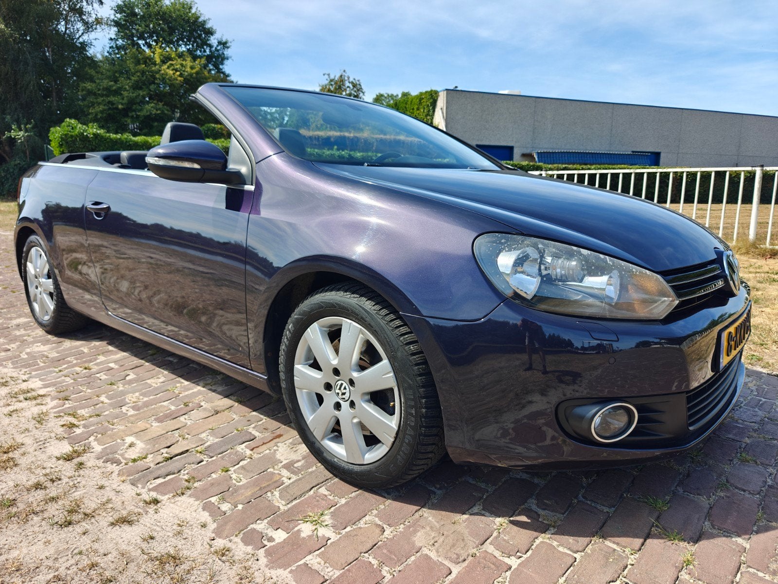 Volkswagen Golf 1.4 TSI 118KW Cabrio 2012 Clima Cruise Trekh, Voorwielaandrijving, Euro 5, Zwart, Cabriolet