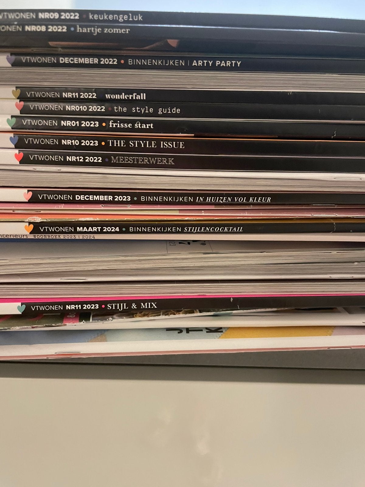 Stapel VT wonen tijdschriften, Boeken, Ophalen, Zo goed als nieuw, Overige typen