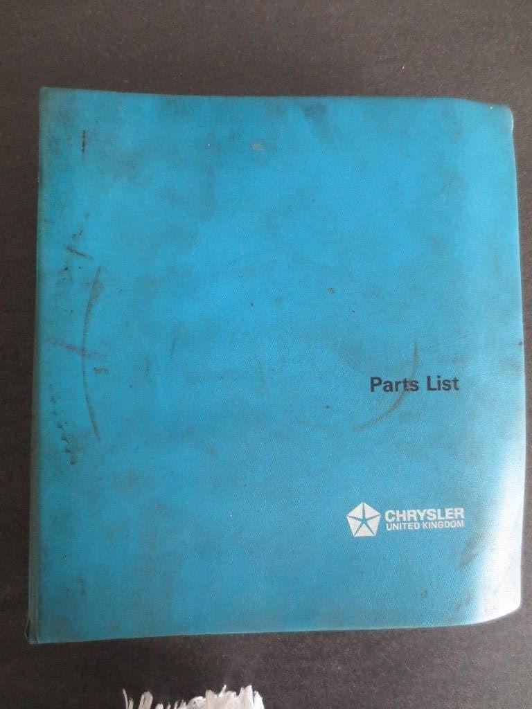 Instructieboek/Handleiding : Chrysler United Kingdom 1972, Ophalen of Verzenden