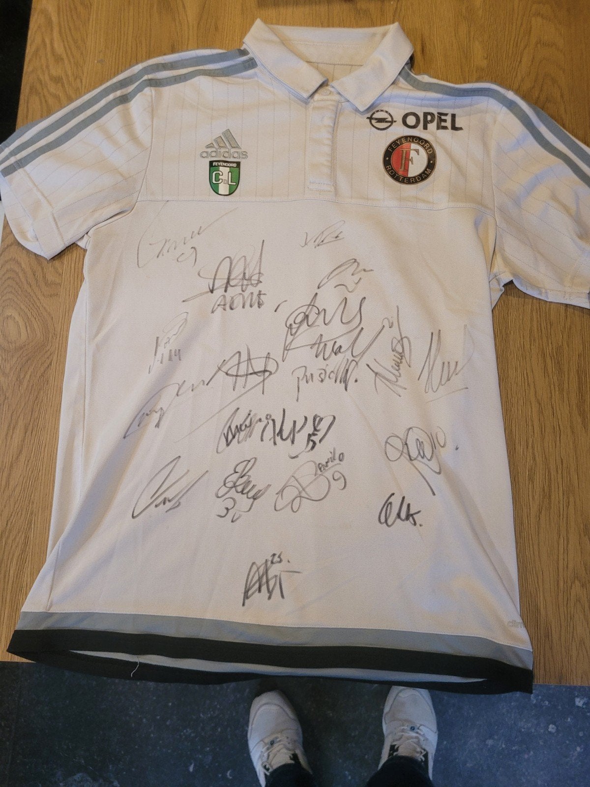 feyenoord polo van carlo de leeuw (materiaalman), Verzamelen, Ophalen of Verzenden, Zo goed als nieuw, Feyenoord, Shirt