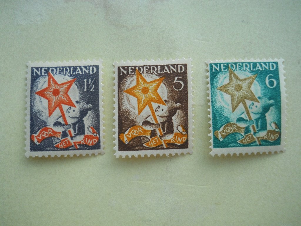 Nederland 1933 Kinderzegels Nvph.261-263 ongebruikt, Ophalen of Verzenden, T/m 1940, Postfris
