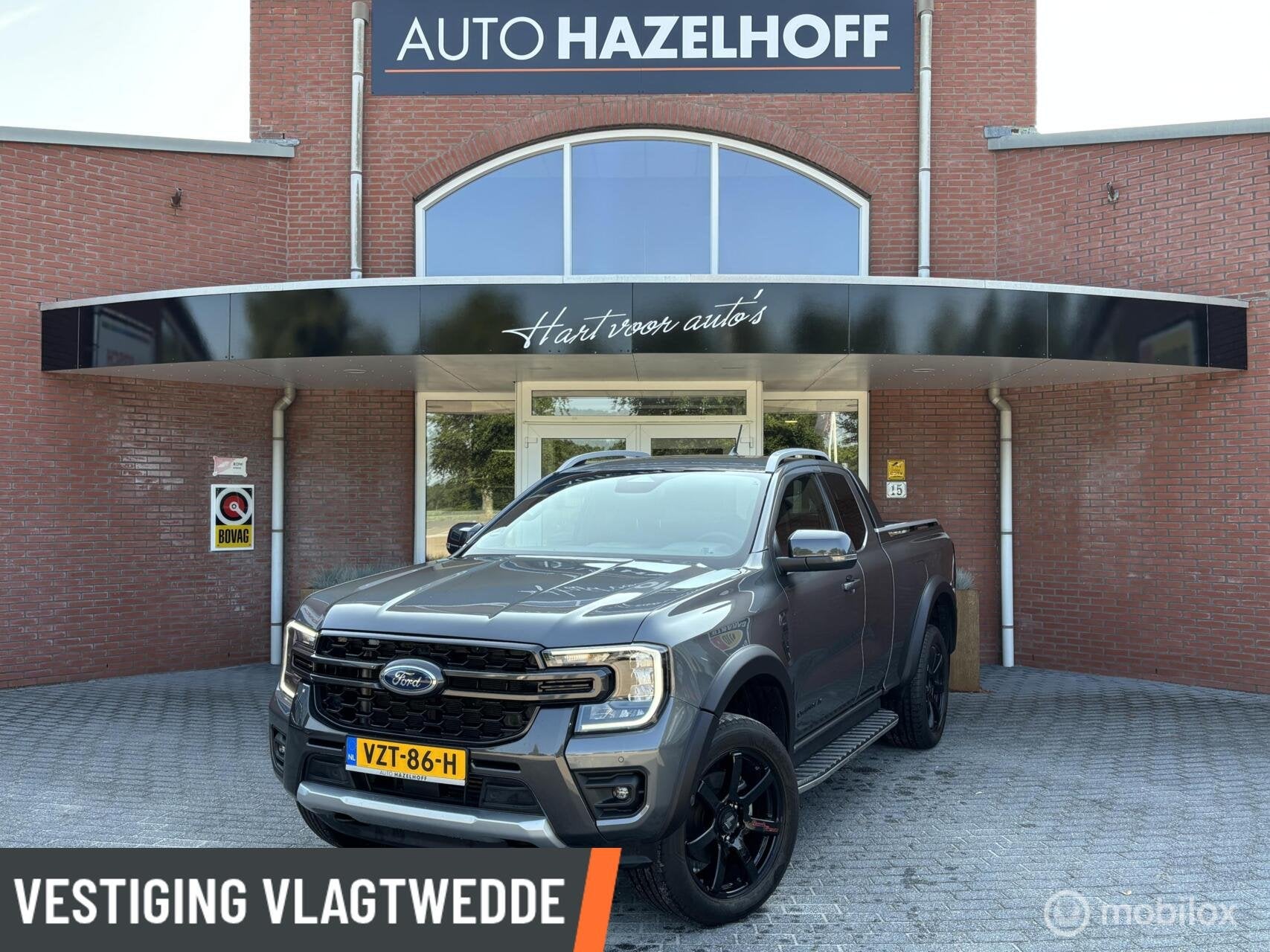Ford Ranger 2.0 Super Cab EcoBlue Wildtrak Automaat met 20.8, Auto's, Ford, Automaat, Automatische klimaatregeling, Gebruikt, Euro 6