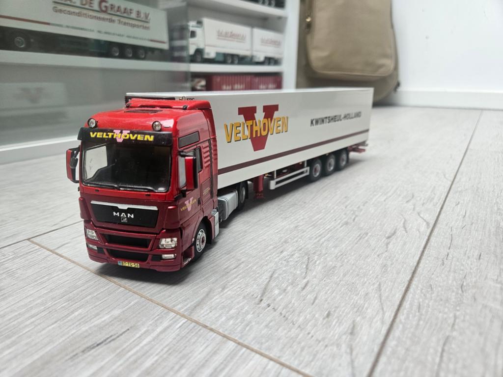 WSI MAN Velthoven Kwintsheul-Holland model vrachtwagen, Ophalen of Verzenden, Zo goed als nieuw, Overige merken