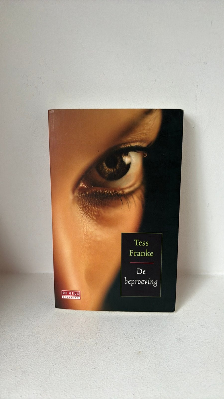 Tess Franke - De beproeving boek, Ophalen of Verzenden, Zo goed als nieuw