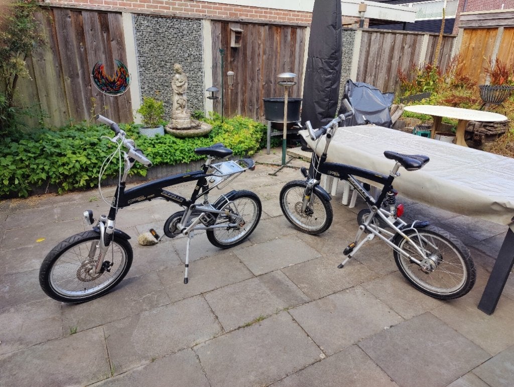 Gazelle Scooter Bike Pro (2x), Fietsen en Brommers, Ophalen, Gebruikt, Gazelle