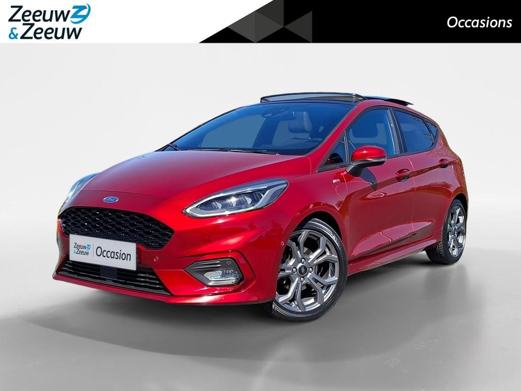 Ford Fiesta 1.0 EcoBoost ST-Line X Automaat | Panoramadak |, Auto's, Ford, Bedrijf, Te koop, Fiësta, ABS, Achteruitrijcamera, Adaptive Cruise Control