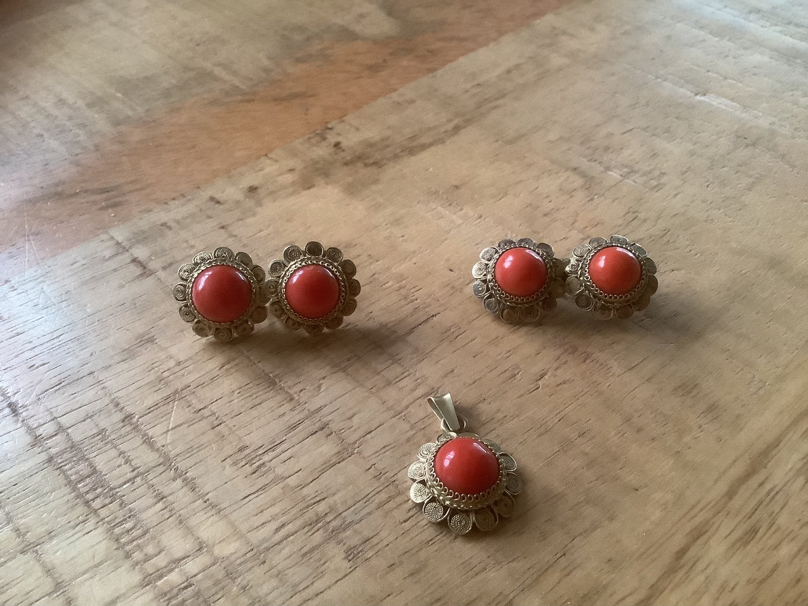 Oude sieradenset, Antiek en Kunst, Ophalen of Verzenden, Zilver