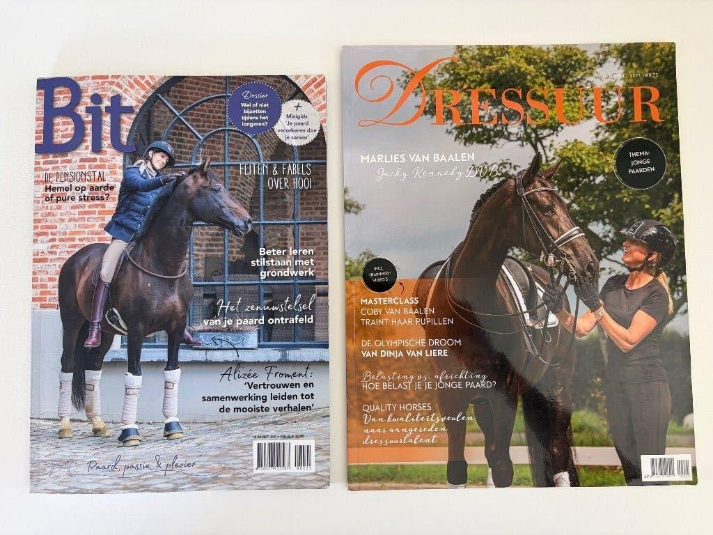 Paarden magazine bit en dressuur, Ophalen of Verzenden, Zo goed als nieuw, Sport en Vrije tijd