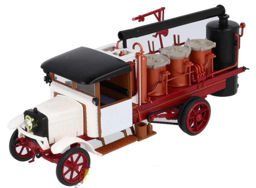 JSN Atlas 1:43 Berliet CBA 9 Tankwagen 2 Assi 1925 wit rood, Overige merken, -, Nieuw, Ophalen of Verzenden
