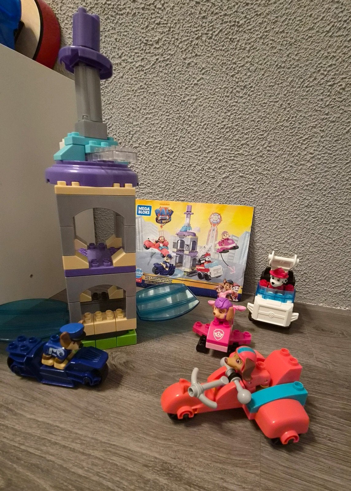 Mega bloks Paw Patrol, Kinderen en Baby's, Speelgoed | Duplo en Lego, Ophalen of Verzenden, Zo goed als nieuw, Compleet, Complete set