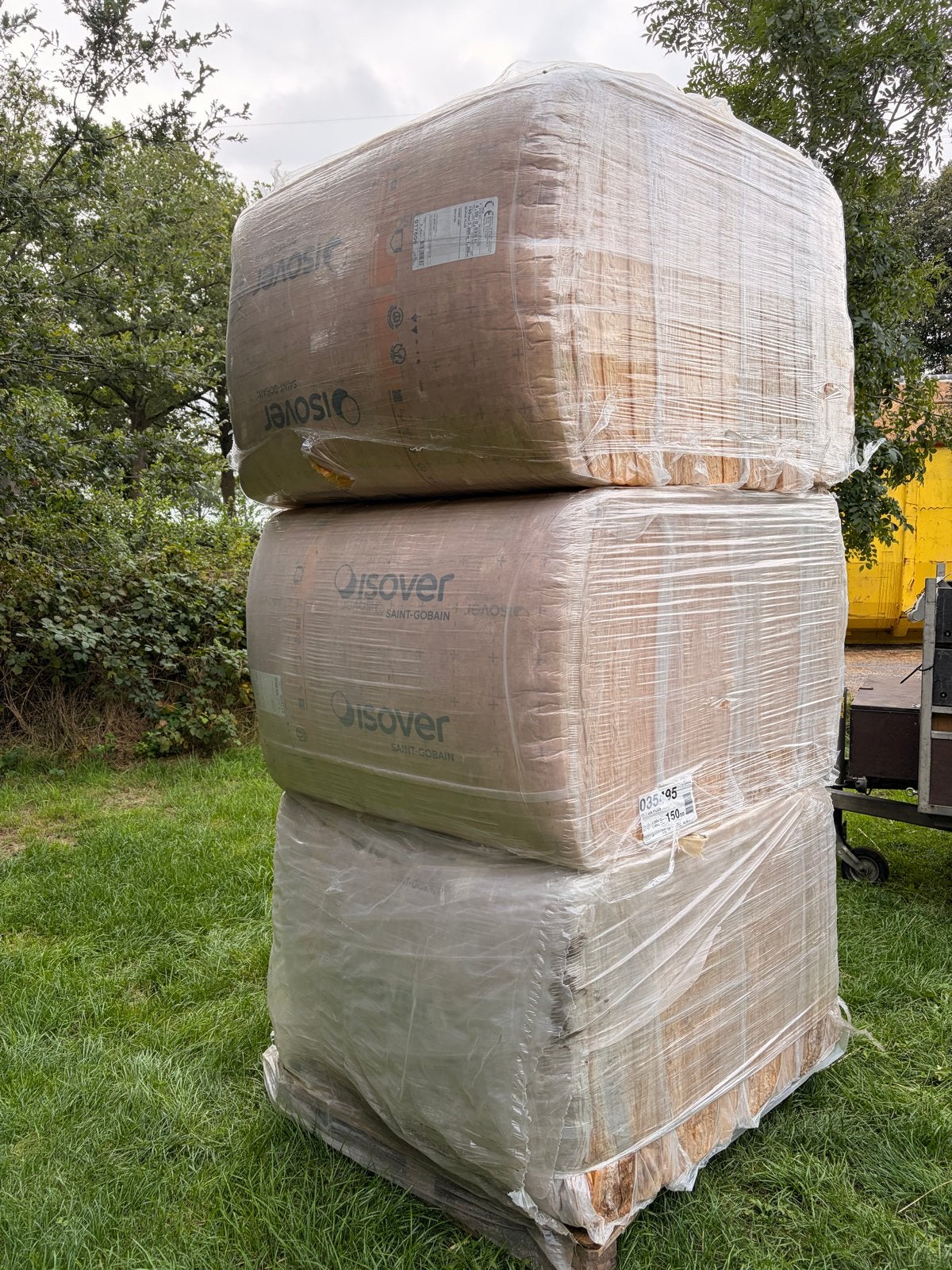 Spouwmuur isolatie  ISOVER Mupan Plus 150mm glaswol -  46m2, Ophalen, 12 cm of meer, Nieuw, 15 m² of meer