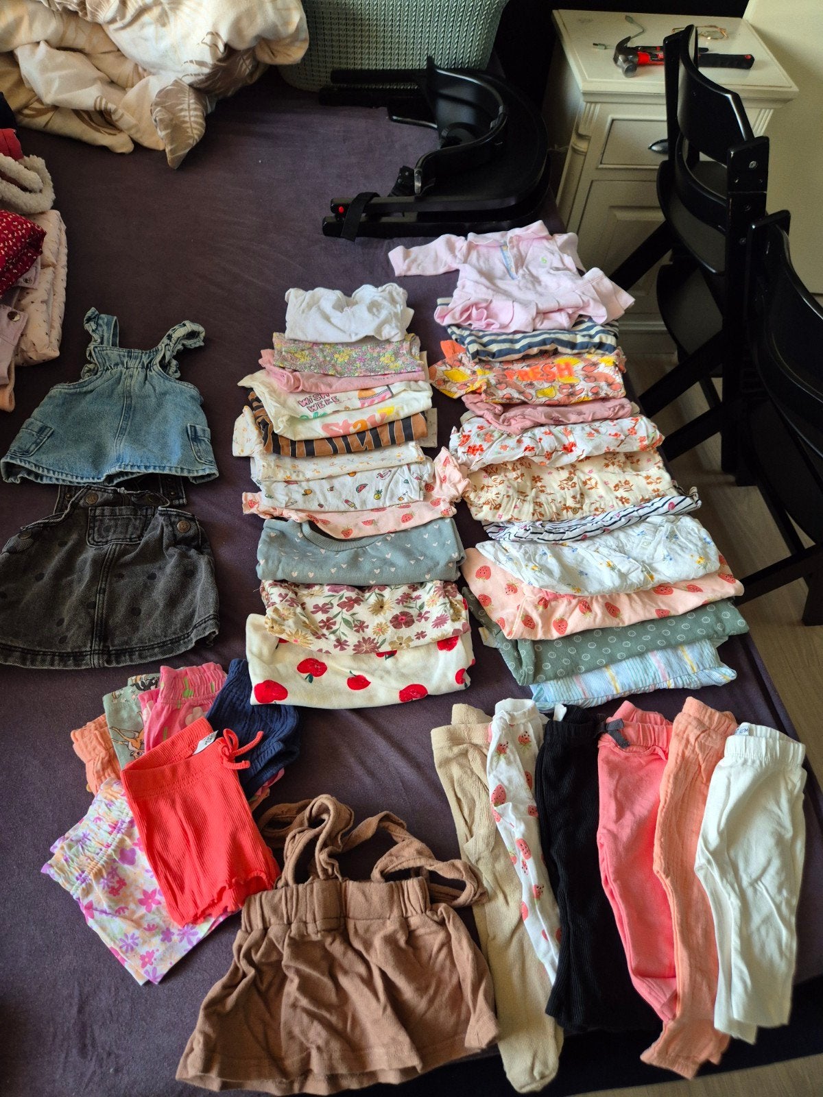 Grote set babykleding maat 62, Kinderen en Baby's, Babykleding | Maat 62, Ophalen, Gebruikt, Meisje, Broekje