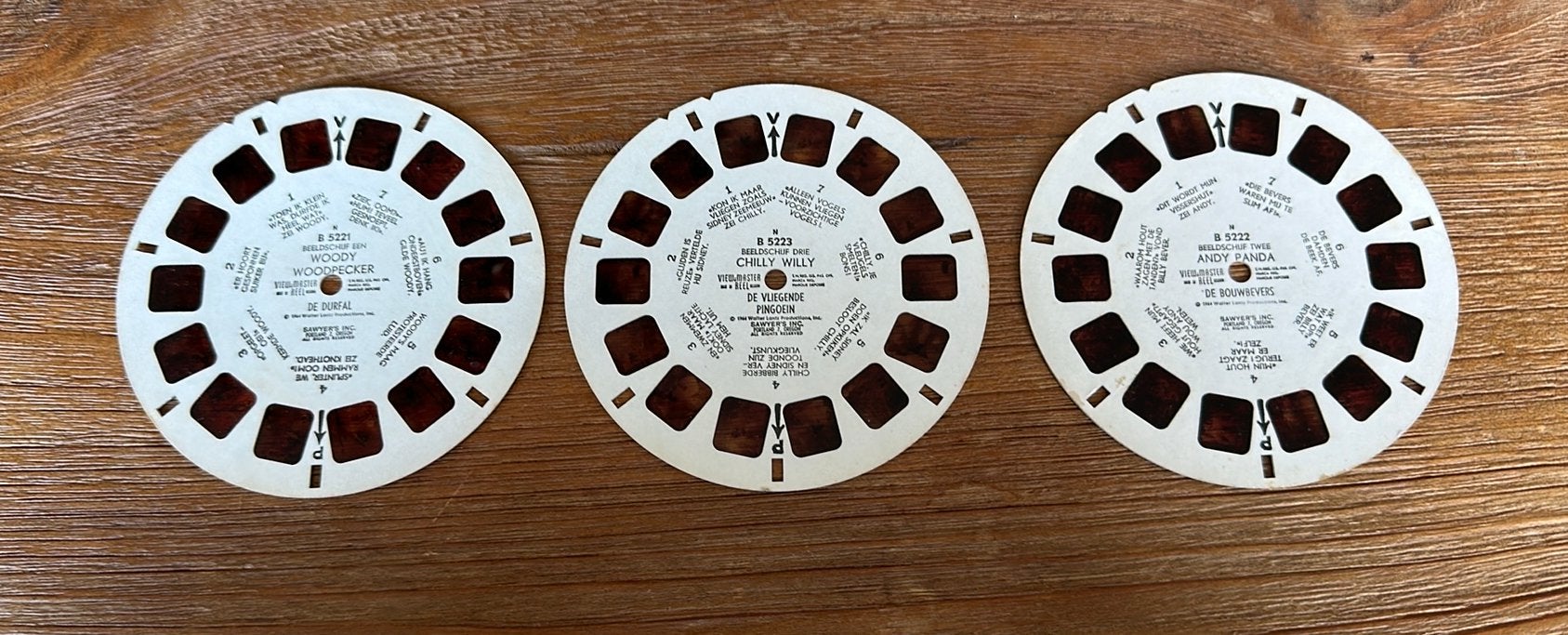 View-master schijfjes, Verzamelen, Ophalen of Verzenden, Gebruikt
