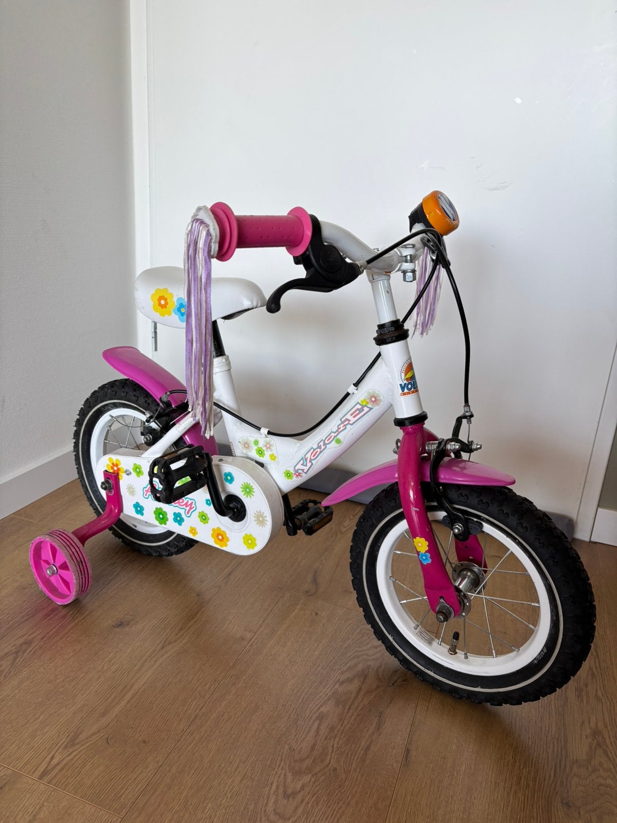12.Inch Kinderfiets met Zijwieltjes, Ophalen of Verzenden, Zo goed als nieuw, Minder dan 16 inch, Zijwieltjes