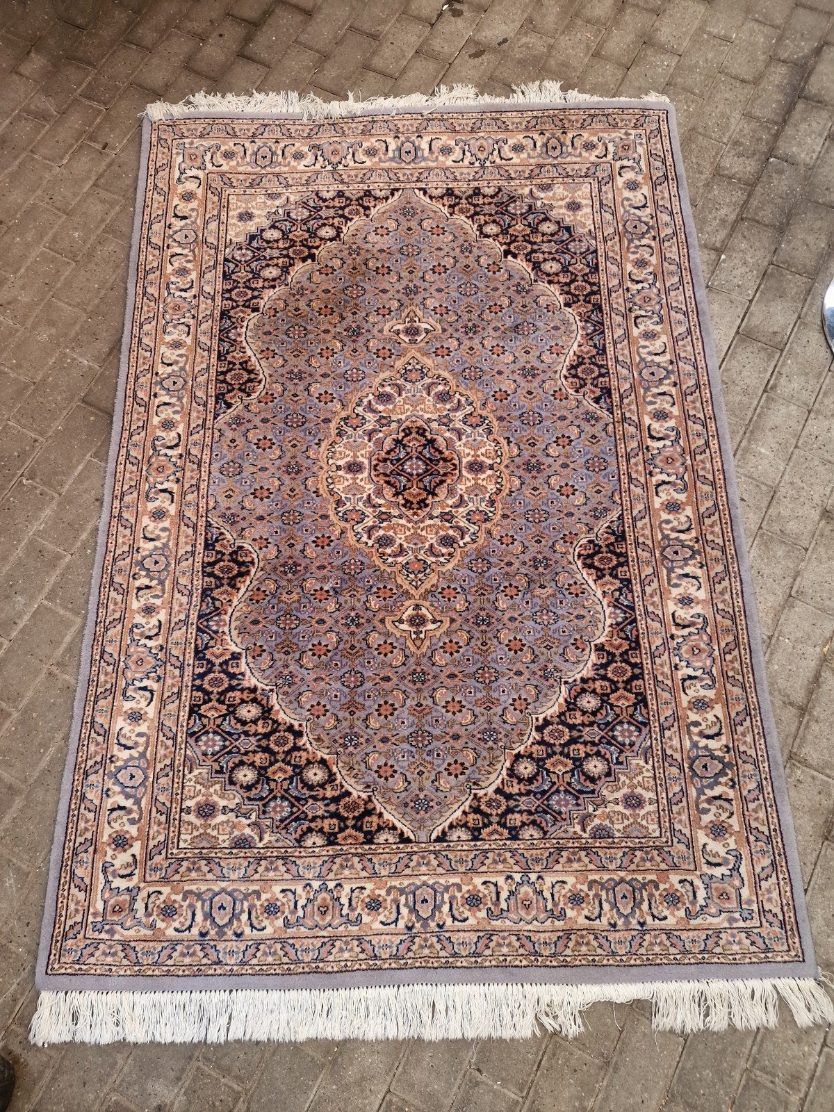 Perzisch vloerkleed/ tapijt, Ophalen, Zo goed als nieuw, Rechthoekig, 200 cm of meer
