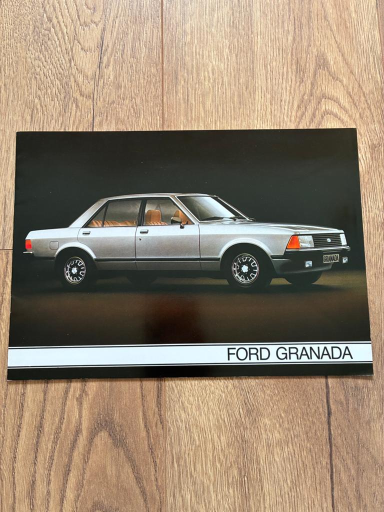 Ford Granada brochure 10/79, Ophalen of Verzenden, Zo goed als nieuw, Ford