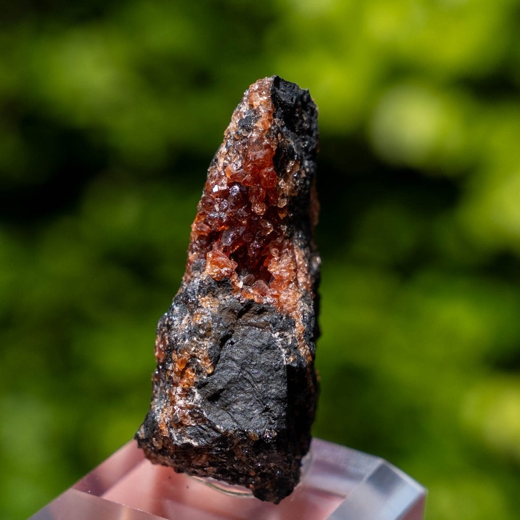 rhodochrosiet uit gabon, Verzamelen, Mineralen en Fossielen, Verzenden, Mineraal