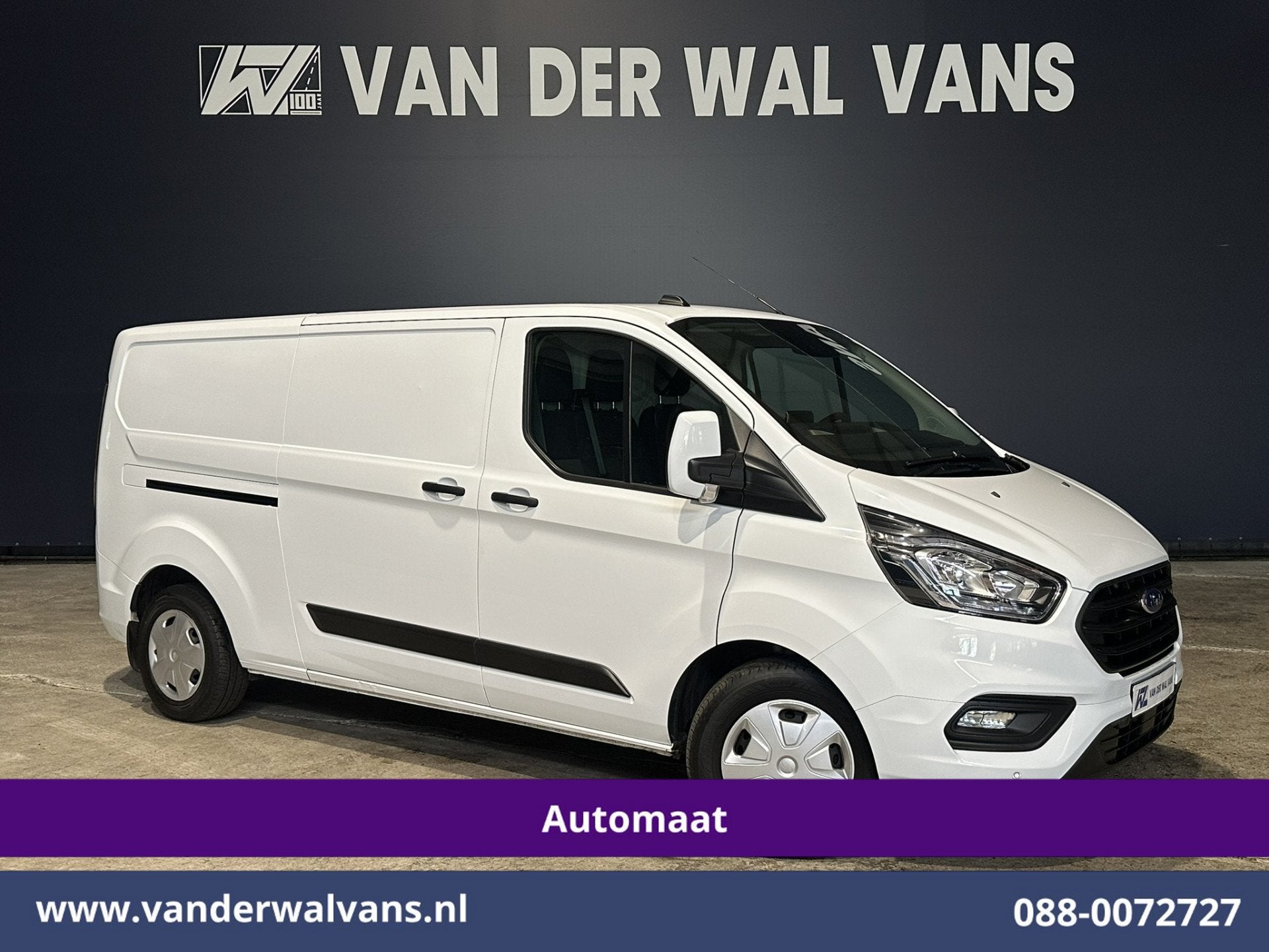Ford Transit Custom 2.0 TDCI 131pk Automaat L2H1 Inrichting, Auto's, Dealer onderhouden, Stof, Gebruikt, 4 cilinders