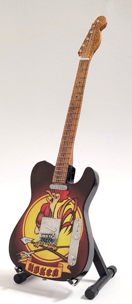 Normaal Hoken haan miniatuur gitaar 25cm mini guitar deco, Info@deconoord.nl, Deco Noord, Nieuw, Ophalen of Verzenden