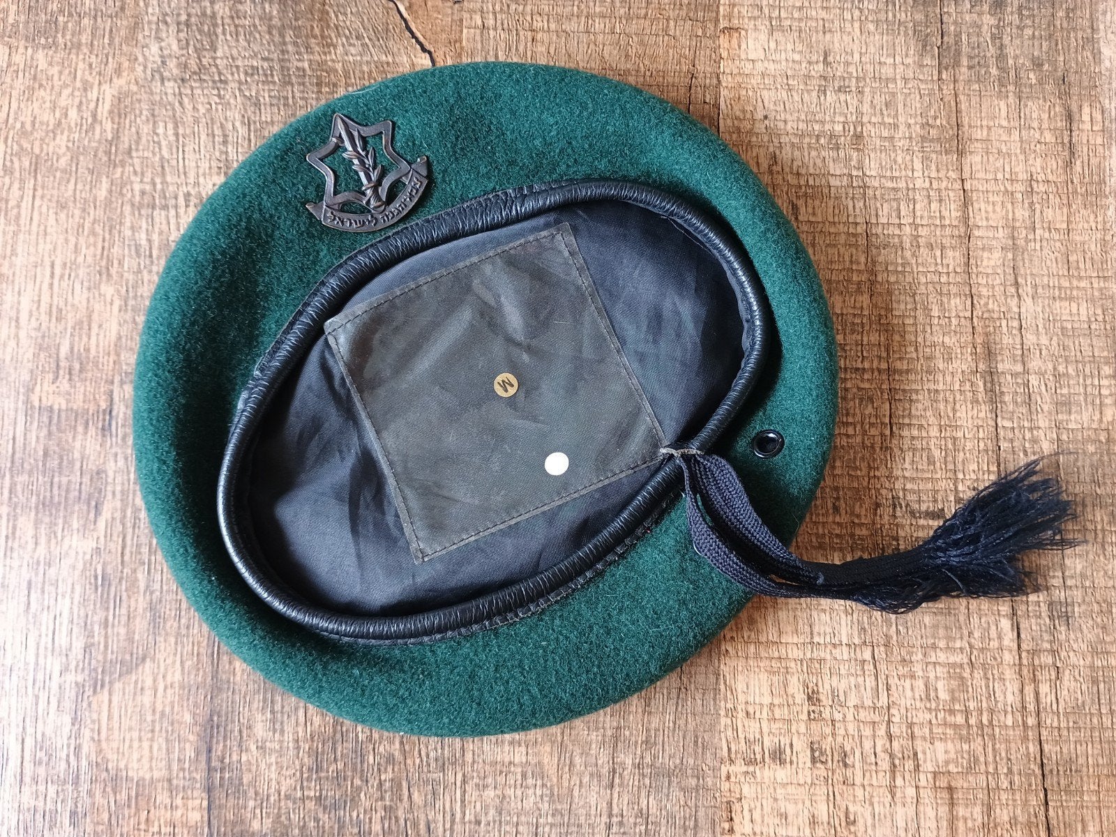 Oude leger baret, Ophalen of Verzenden, Helm of Baret