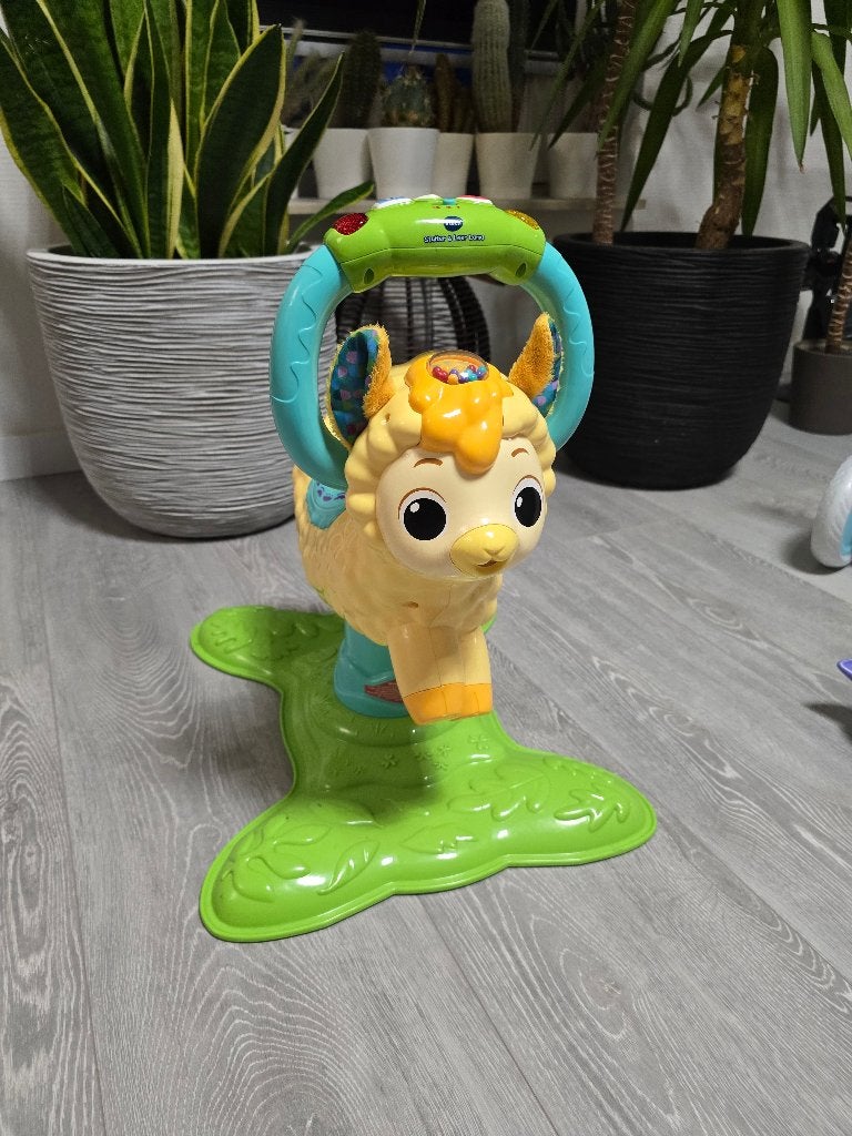 VTech Stuiter & Leer Lama, Ophalen of Verzenden, Zo goed als nieuw, 6 maanden tot 2 jaar