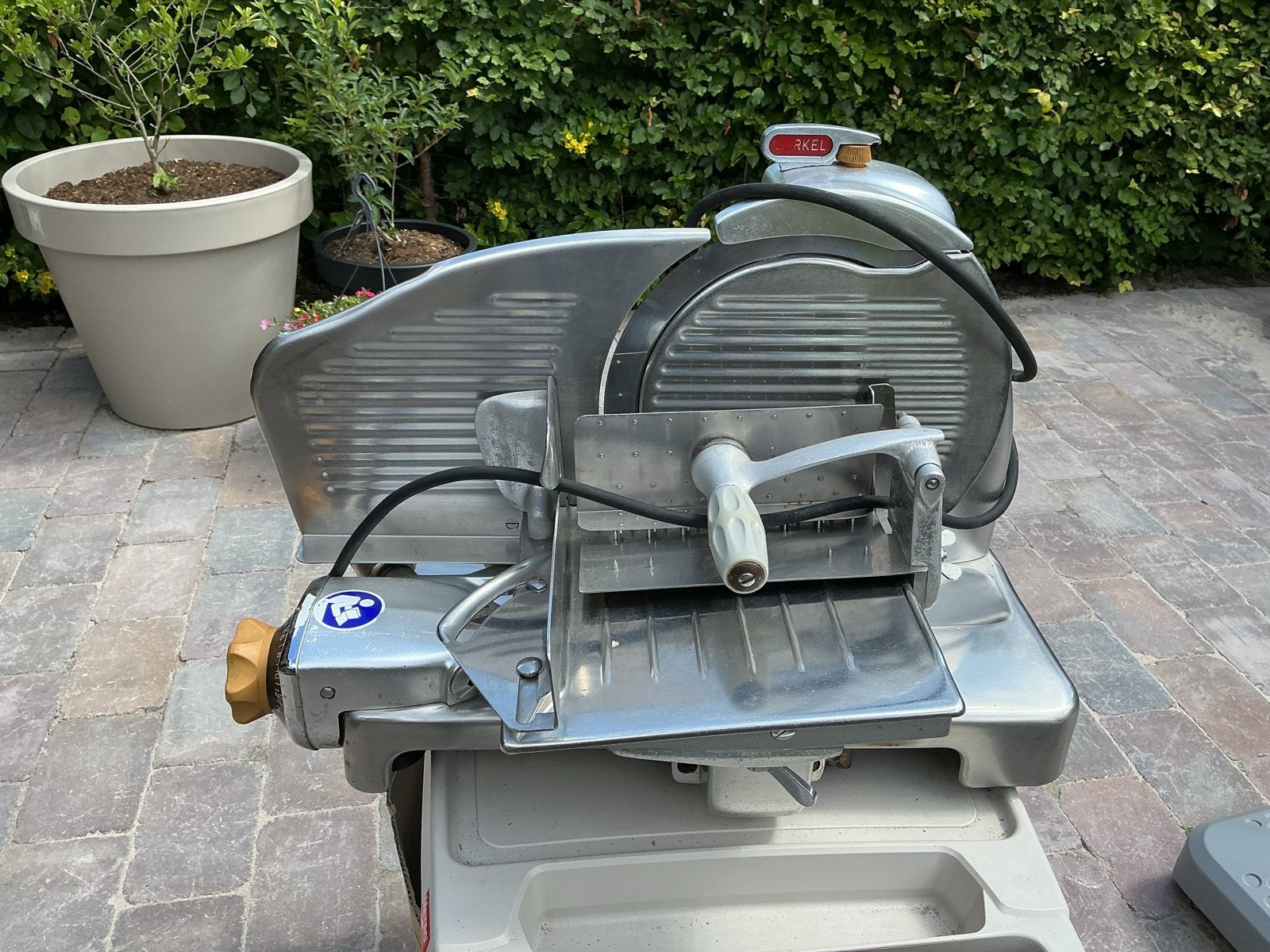 Berkel Vleeswarensnijmachine Type 834, Ophalen, Gebruikt