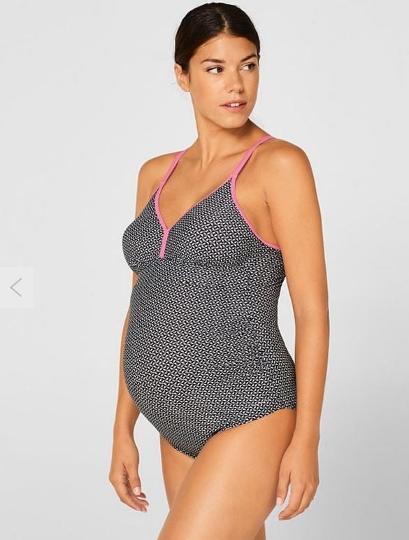 Positiebadpak Esprit zwart/wit/roze maat M/L, Maat 38/40 (M), Zwart, Ophalen of Verzenden, Zo goed als nieuw