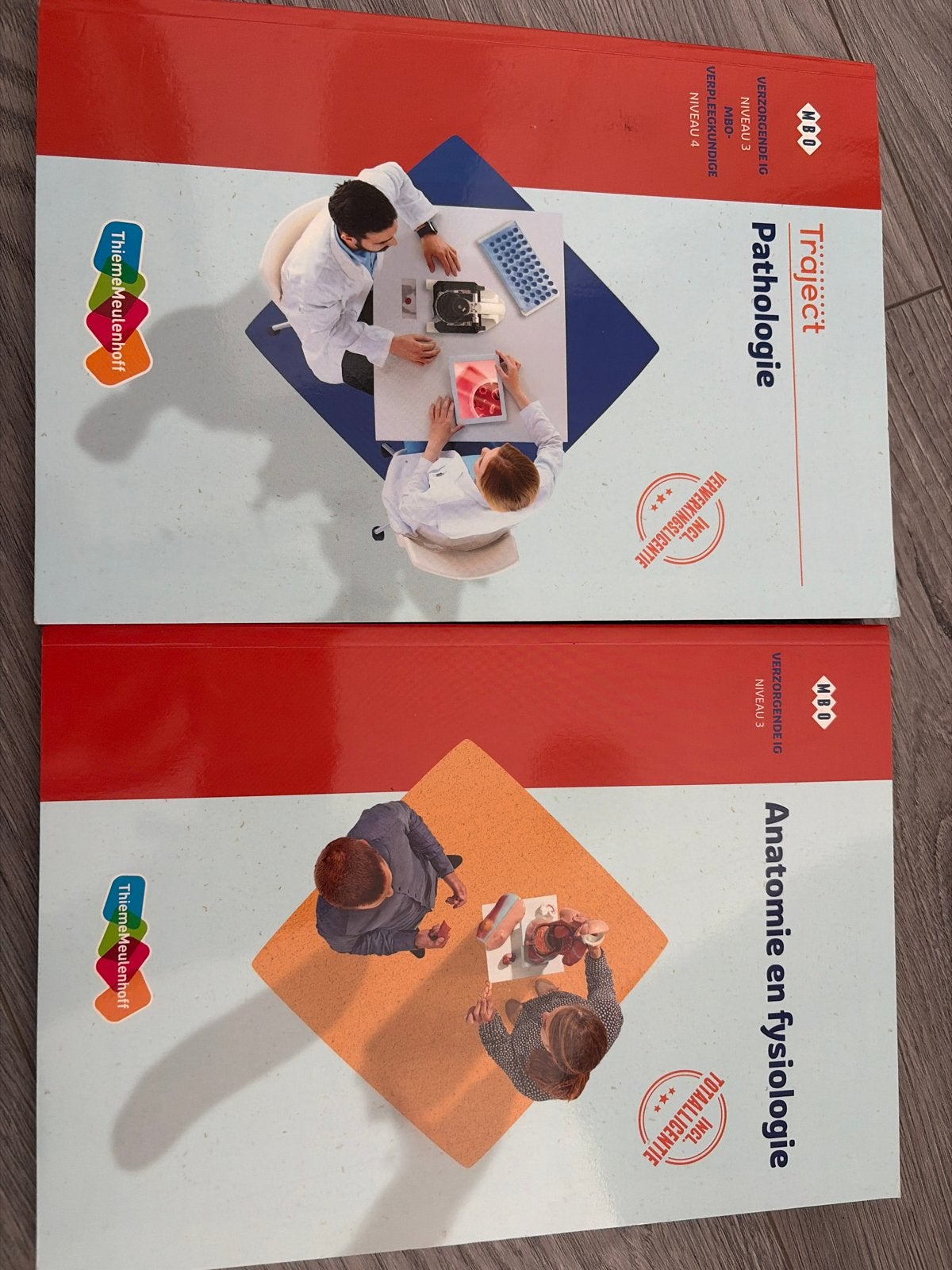 Twee MBO boeken: Pathologie en Anatomie en fysiologie, Boeken, Studieboeken en Cursussen, Nieuw, MBO, Beta, Ophalen of Verzenden