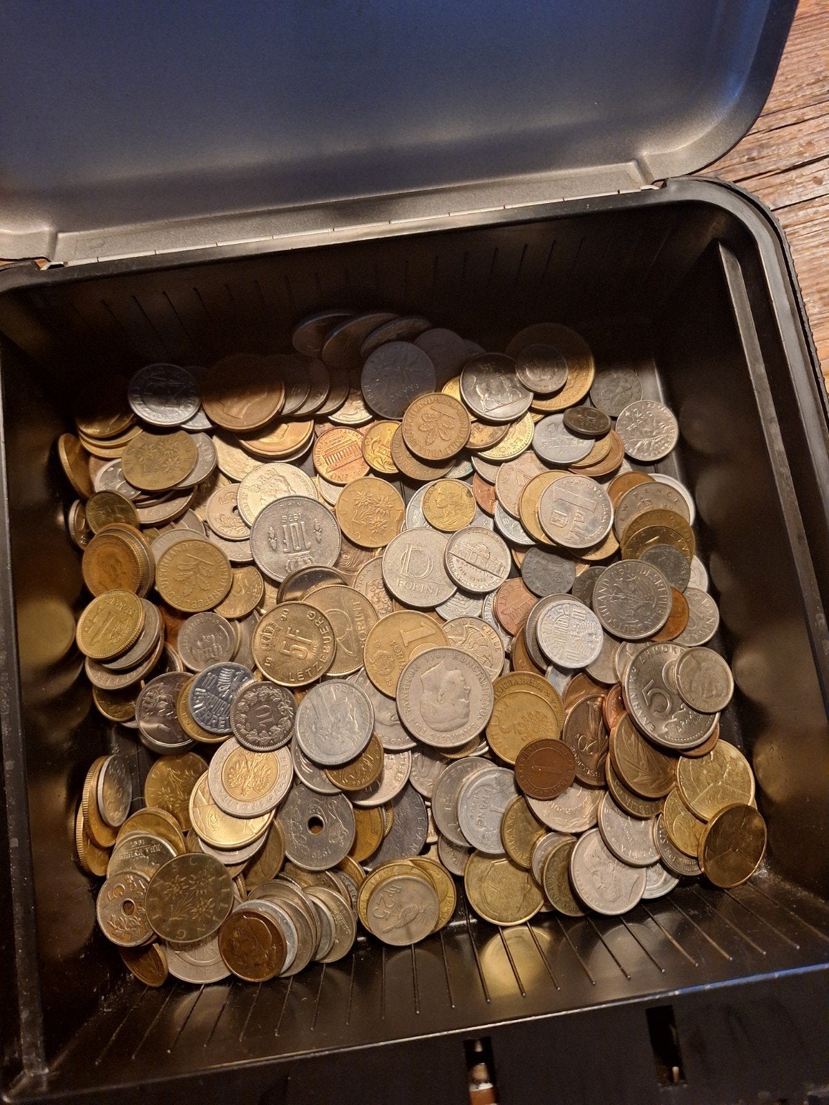 Flinke partij wereldmunten (ruim 4 kg), Ophalen of Verzenden