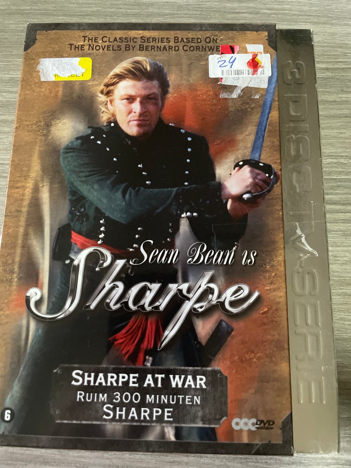 Sharpe at War DVD - Sean Bean - Ruim 300 minuten, Nederlands, Ophalen of Verzenden, Actie en Avontuur, Gebruikt