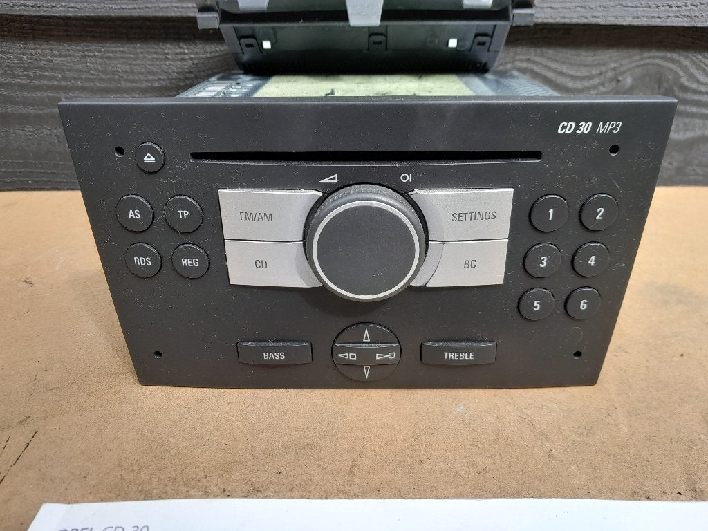 AUTORADIO CD - Origineel OPEL - CD30 + Boekje + Code's, Verzenden, Gebruikt