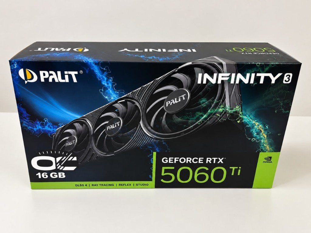 Palit GeForce RTX 5060 Ti Infinity 3 16GB – Nieuw, Computers en Software, Overige soorten, Verzenden, Nieuw, HDMI