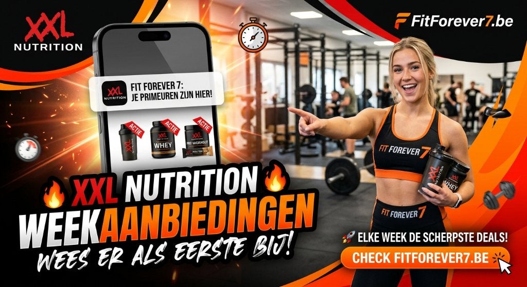 Altijd als eerste de beste XXL Nutrition weekaanbiedingen!, Verzenden, Nieuw