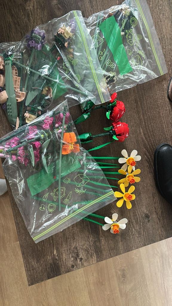 Lego bloemen, Ophalen of Verzenden, Gebruikt, Lego