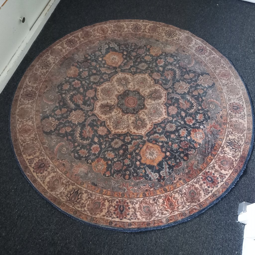 Rond vloerkleed, Ophalen, Gebruikt, Overige kleuren, 100 tot 150 cm
