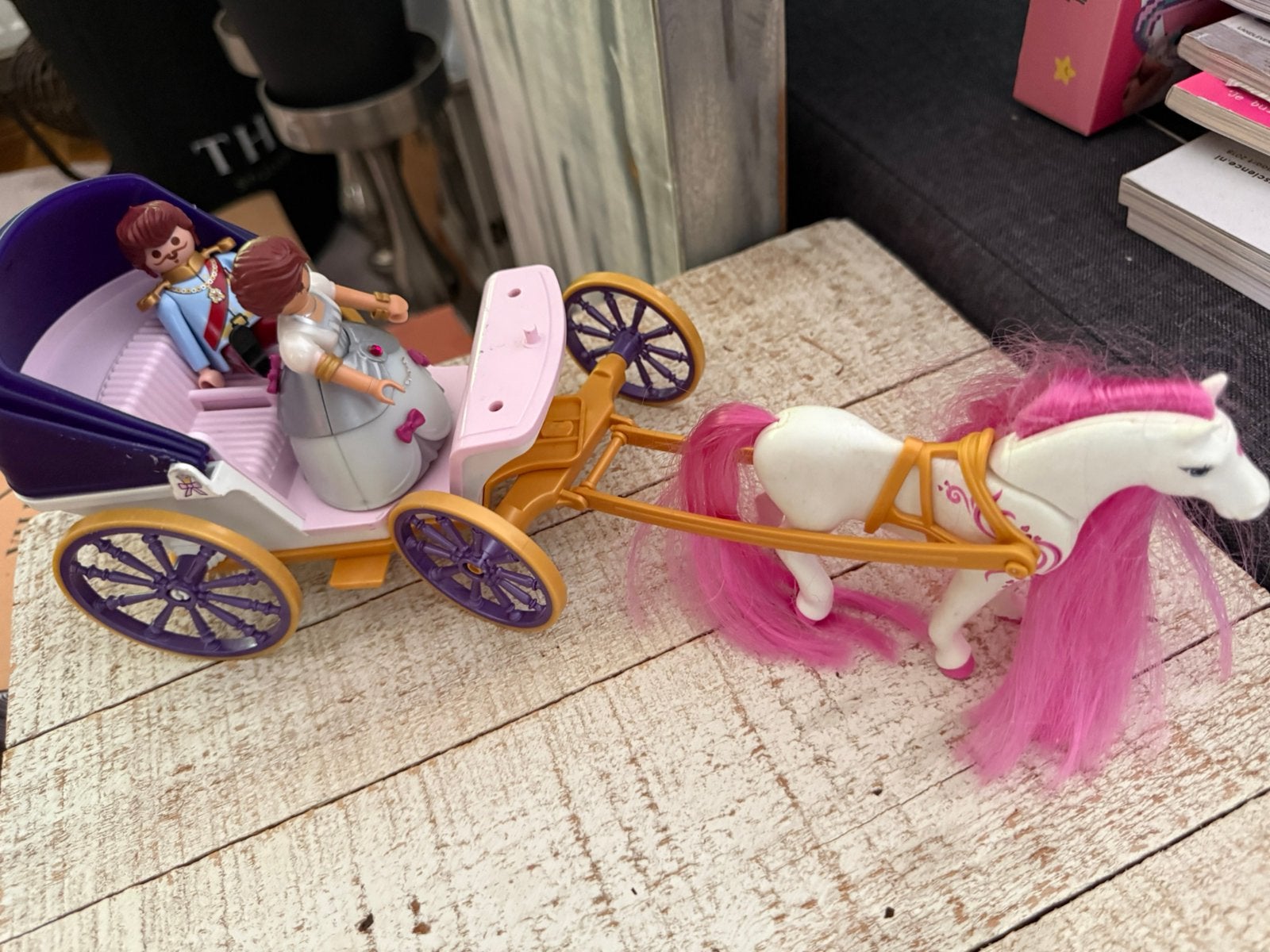 Playmobil koets prins prinsses, Ophalen of Verzenden, Zo goed als nieuw