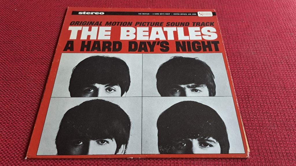 Beatles A Hard day's night (United Artists release), Cd's en Dvd's, Ophalen of Verzenden, Gebruikt, 12 inch