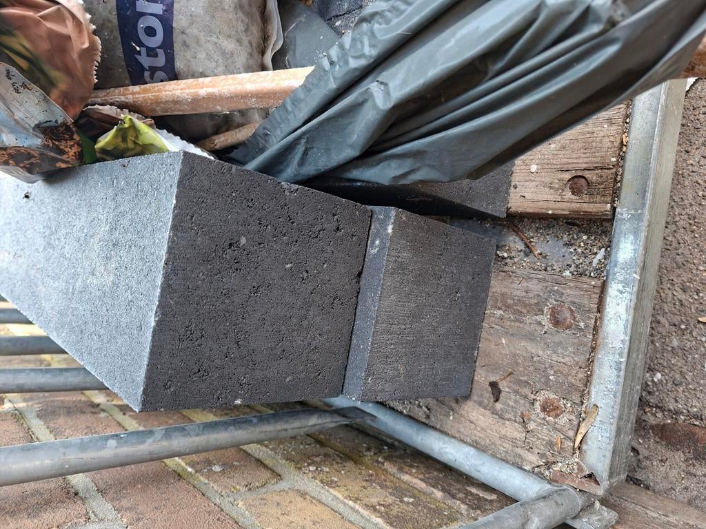 Nieuwe stapel stenen 12x12x60 - 8 stuks, Ophalen