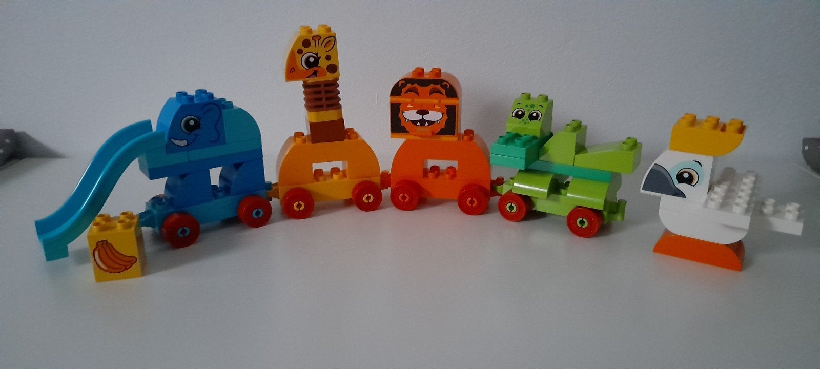 Lego Duplo Dierentrein 10863, Kinderen en Baby's, Speelgoed | Duplo en Lego, Ophalen of Verzenden, Zo goed als nieuw, Duplo, Complete set