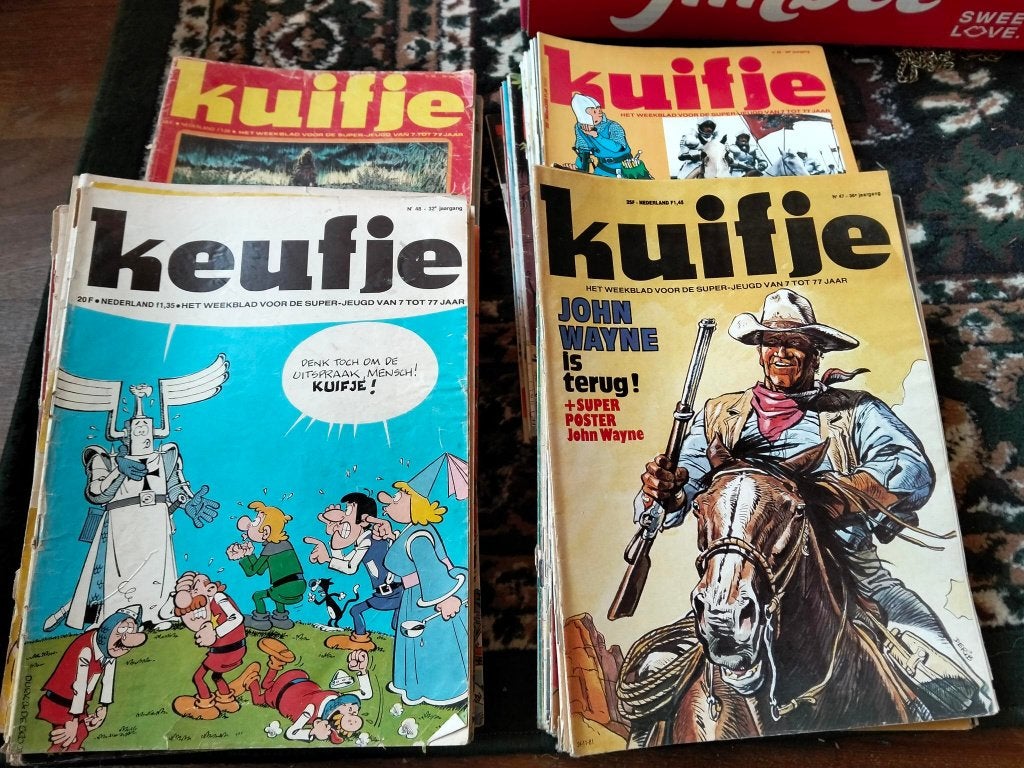 kuifjes, Meerdere stripboeken, Ophalen, Gelezen, Lombard uitgaven