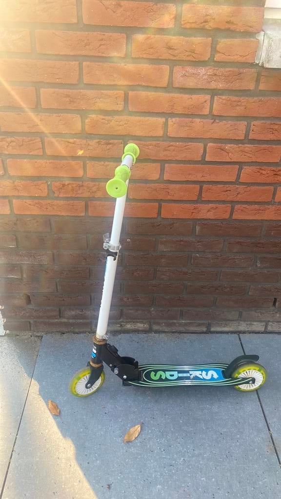Step groen kleine kinderen, Fietsen en Brommers, Steps, Ophalen of Verzenden, Gebruikt, Gewone step